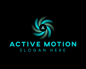 Vortex Motion Technology logo design