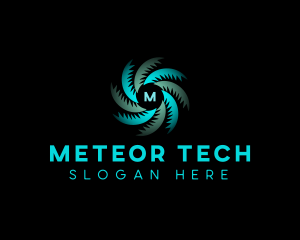 Vortex Motion Technology logo design