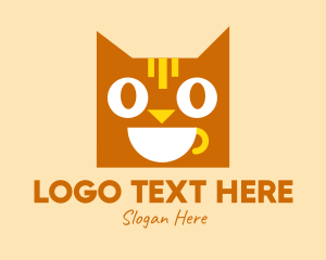 Happy Coffee Cat logo