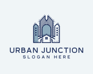 Urban Architecture Building logo design