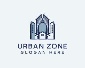 Urban Architecture Building logo design