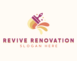 Paint Brush Renovation logo