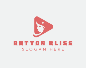 Cosmetics Beauty Vlogger logo design