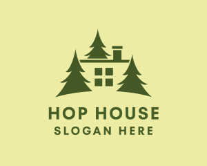 Pine Tree House logo design