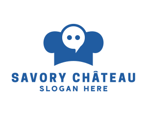 Chef  Chat Restaurant logo design