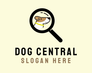 Dog Search Finder logo design