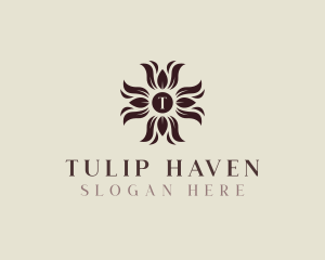 Flower Tulip Florist logo design