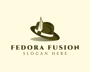 Fedora Fashion Hat logo design