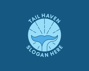 Aquatic Whale Tail  logo