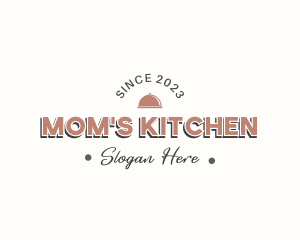 Vintage Kitchen Banner Wordmark logo design