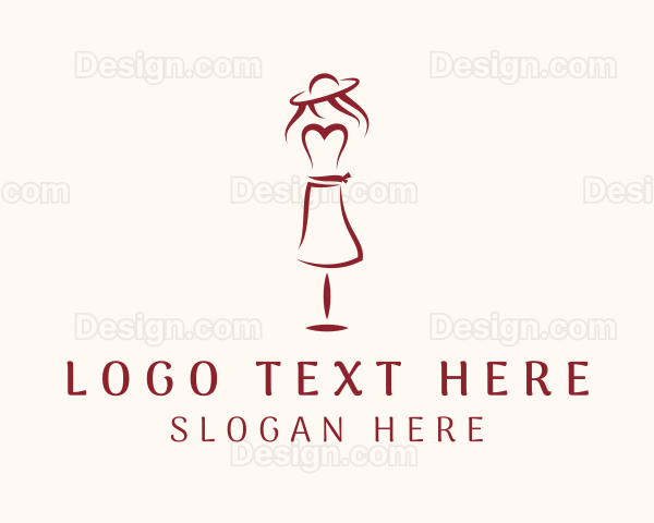 Fashion Stylist Mannequin Logo