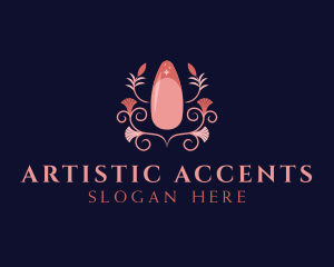 Nail Polish Artist logo design