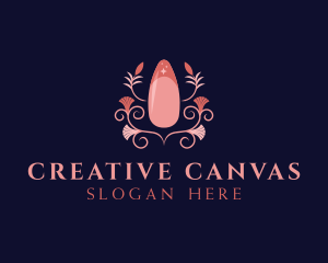 Nail Polish Artist logo design