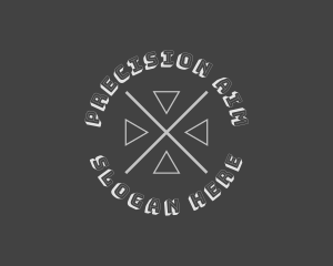 Hipster Apparel Brand Logo