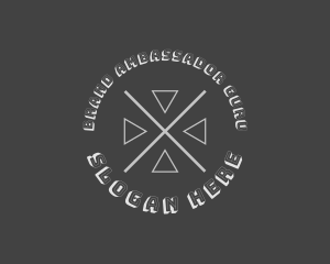 Hipster Apparel Brand logo design