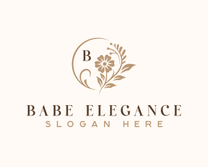 Floral Artisan Wedding logo design