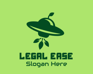 Spaceship Leaf Invasion logo
