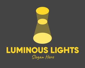 Yellow Spotlight Lighting logo design