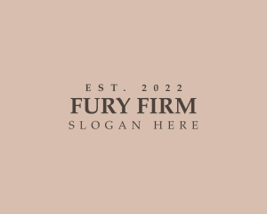 Generic Minimal Firm logo design