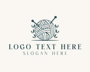 Crochet Yarn Knitting logo