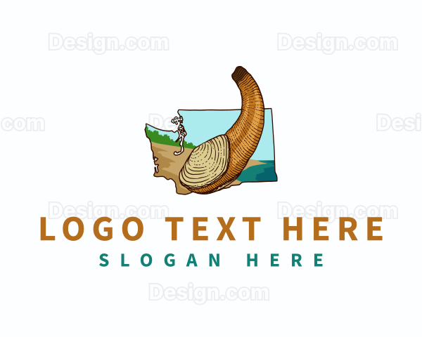 Washington Geoduck Clam Logo