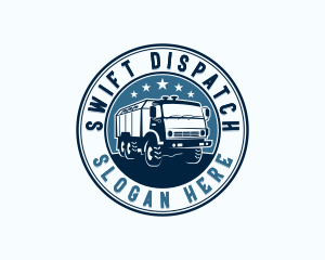 Dump Truck Logistics  logo design