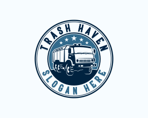 Dump Truck Logistics  logo design