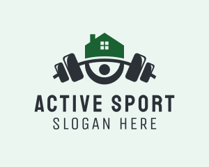 Home Fitness Workout  Logo