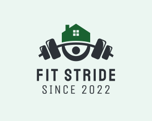 Home Fitness Workout  logo design