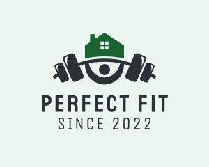 Home Fitness Workout  logo design