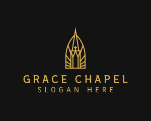 Catholic Church Architecture logo design