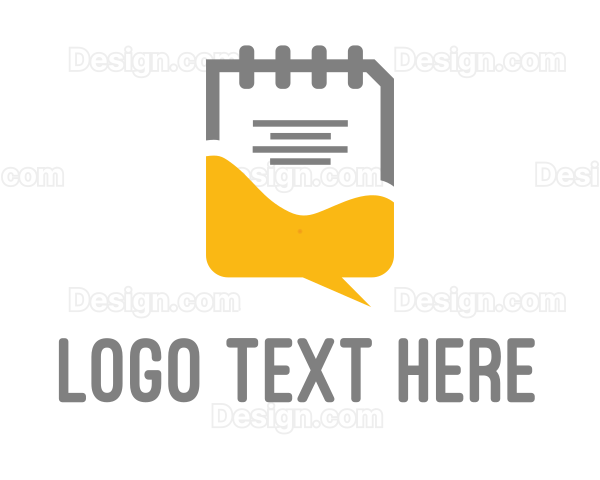 Chat Note Application Logo