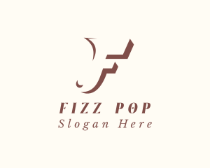 Fashion Clothing Letter F logo design