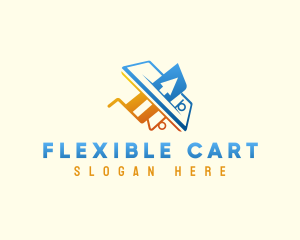 Online Store Shopping logo design