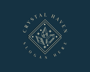 Crystal Jewelry Boutique logo design