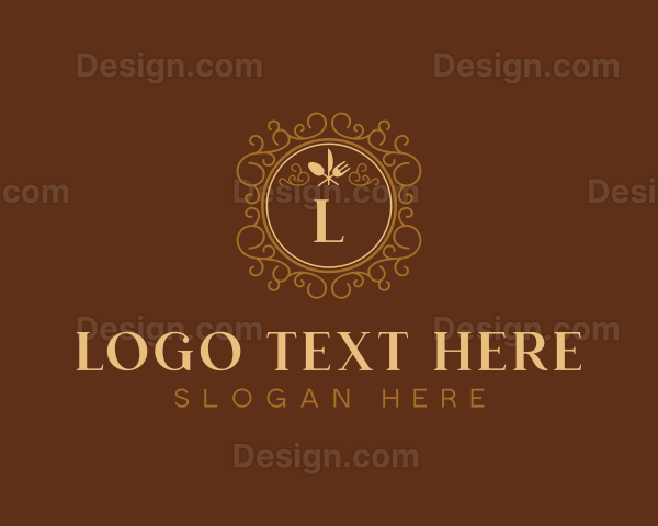 Elegant Luxury Restaurant Logo