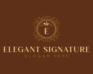 Elegant Luxury Restaurant logo design