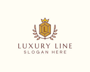 Royal Gemstone Jewelry  logo design