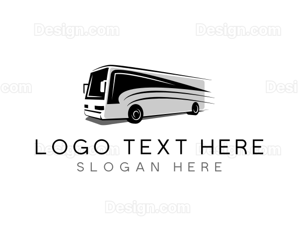 Bus Transport Travel Tour Logo
