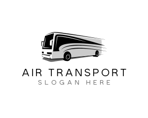 Bus Transport Travel Tour logo design