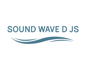 Simple Wave Wordmark logo design