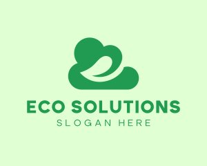 Environmental Eco Cloud logo design