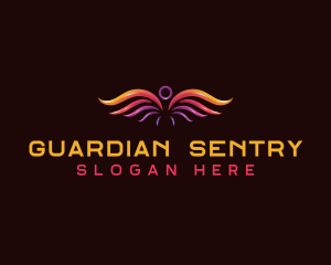 Flying Angelic Guardian logo