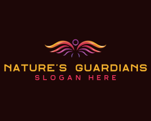 Flying Angelic Guardian logo