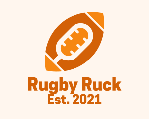 Rugby Sports Podcast Microphone logo