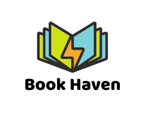 Power Book Pages logo design