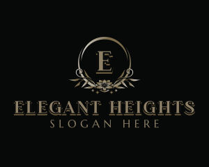 Elegant Floral Boutique logo design