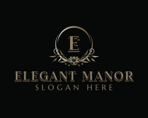 Elegant Floral Boutique logo design