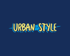 Urban Graffiti Brush logo design