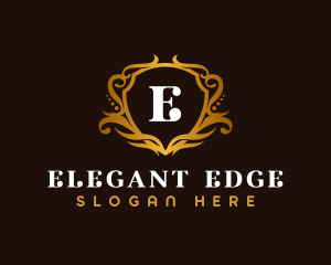 Elegant Crest Boutique logo design